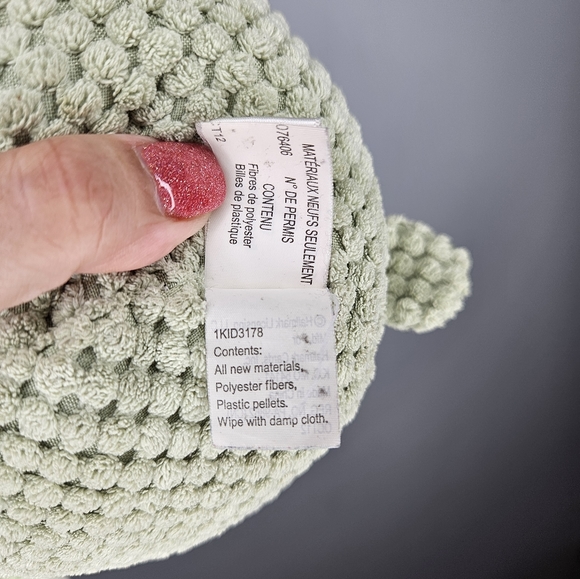 Hallmark There for You Crew Green Waffle Terry Cloth Lamb Plush Stuffed Animal - Picture 12 of 12